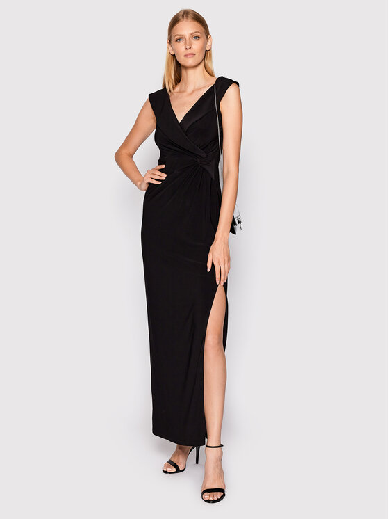 LAUREN RALPH LAUREN Lauren Ralph Lauren Večernja haljina 253863940001 Crna Slim Fit