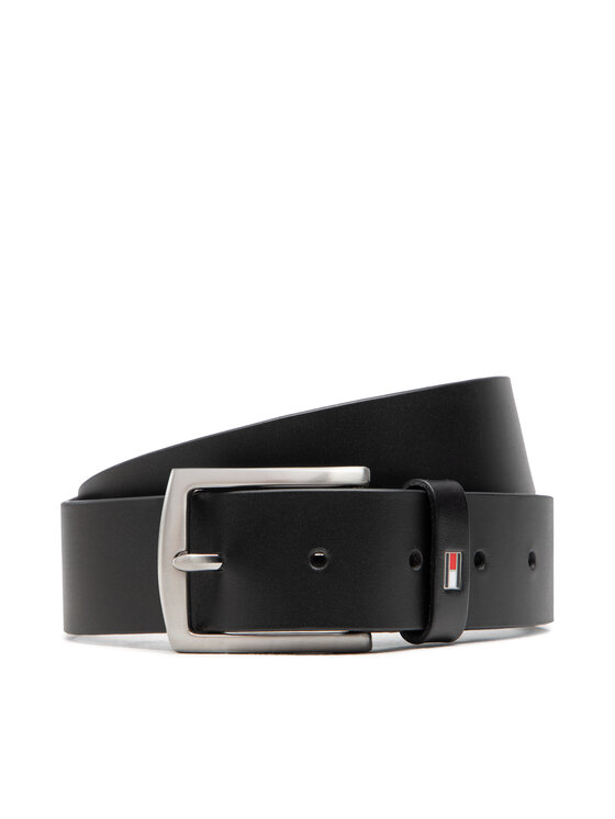 Tommy Hilfiger Tommy Hilfiger Pánský pásek New Denton 3.5 Belt AM0AM08360 Černá