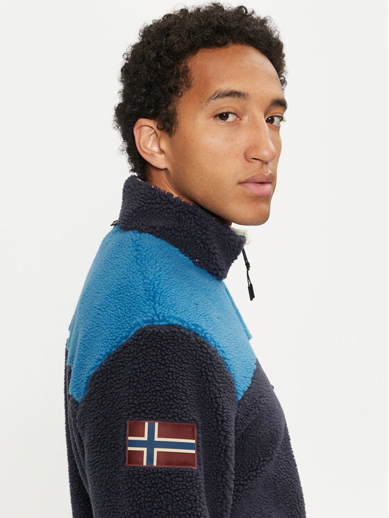 Napapijri Napapijri Flis Yupik NP0A4GNT Tamnoplava Regular Fit