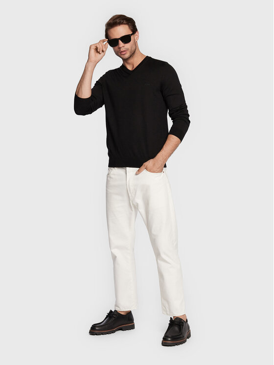 BOSS Boss Džemper Baram-L 50476363 Crna Regular Fit