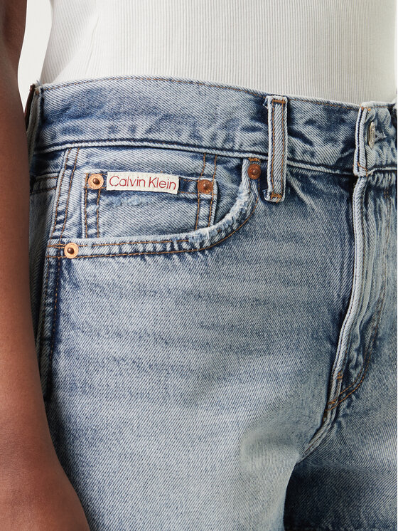 Calvin Klein Jeans Calvin Klein Jeans Дънкови шорти LV047F770G Син Slim Fit