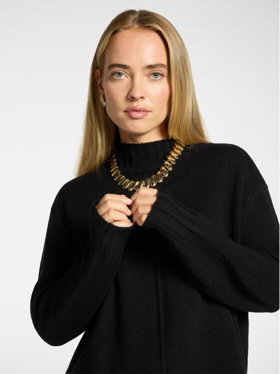 Elena Mirò Elena Mirò Sweter M098Z000863N033 Czarny Regular Fit