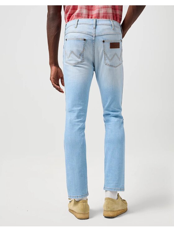 Wrangler Wrangler Jeansy LARSTON Niebieski Slim Fit