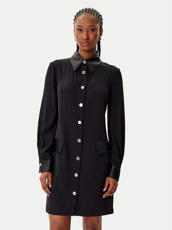 ARTIGLI ARTIGLI Coctailkleid ACAB003215 Schwarz Regular Fit
