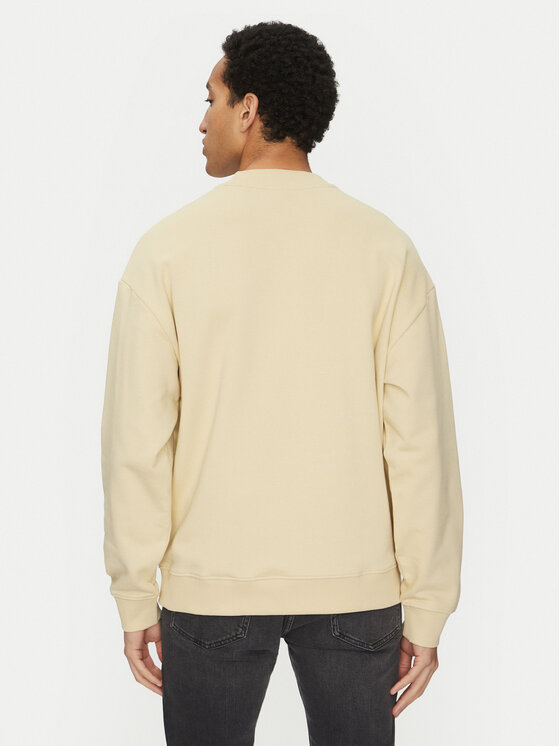 HUGO HUGO Суитшърт Dapocrew 50525892 Бежов Relaxed Fit