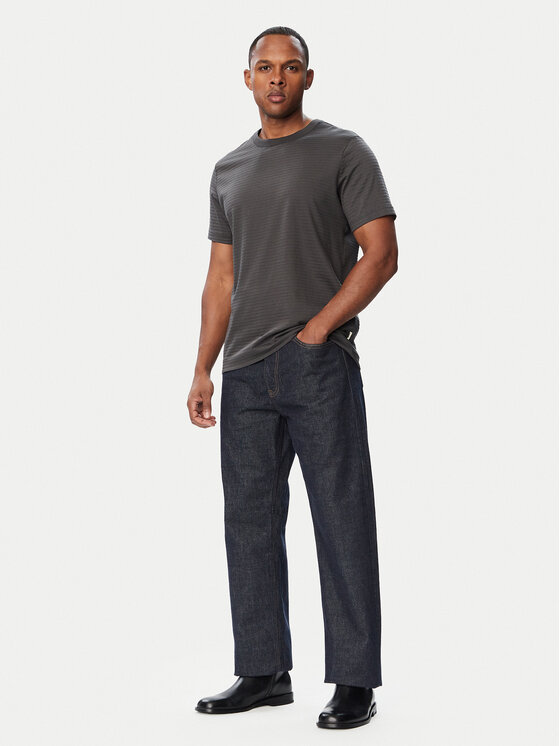 Calvin Klein Calvin Klein Тишърт LV04LG203G Тъмносив Regular Fit
