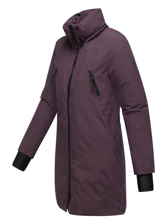 Navahoo Navahoo Kurtka zimowa Winterzart Fioletowy Regular Fit