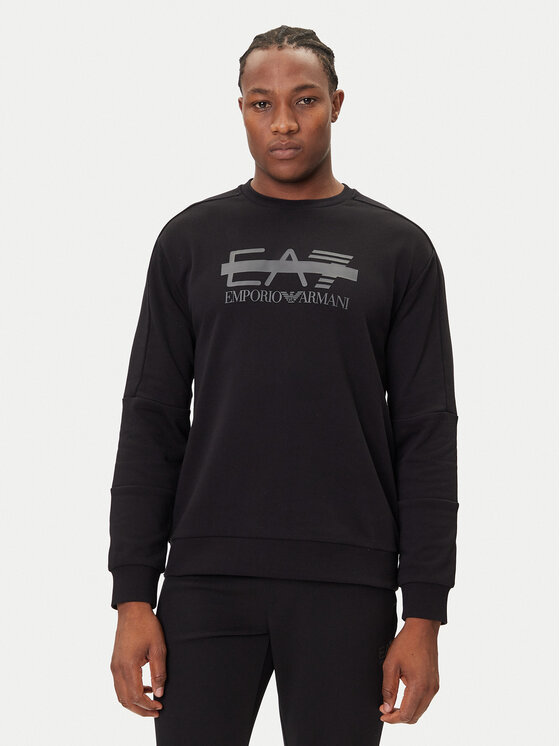 EA7 Emporio Armani EA7 Emporio Armani Суитшърт 7M001122 AF12473 UC001 Черен Modern Fit