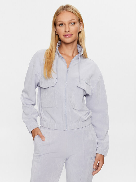 Guess Guess Μπλούζα V3YQ04 KBC00 Μωβ Regular Fit