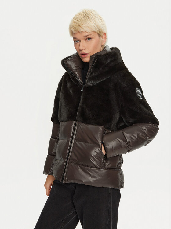 Blauer Zimné bundy 24WBLDC02290 Hnedá Regular Fit