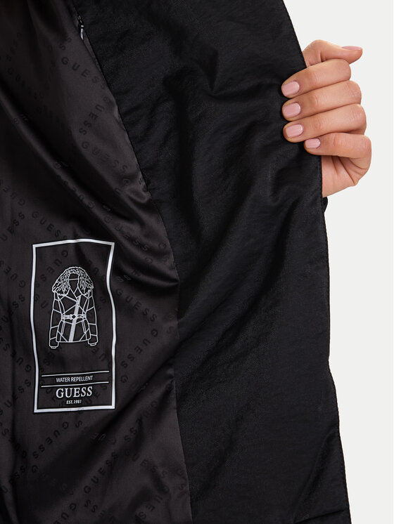 Guess Guess Žieminė striukė W5BL32 WG092 Juoda Regular Fit