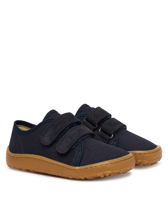 Froddo Froddo Kapcie Barefoot Canvas G1700440-2 S Granatowy