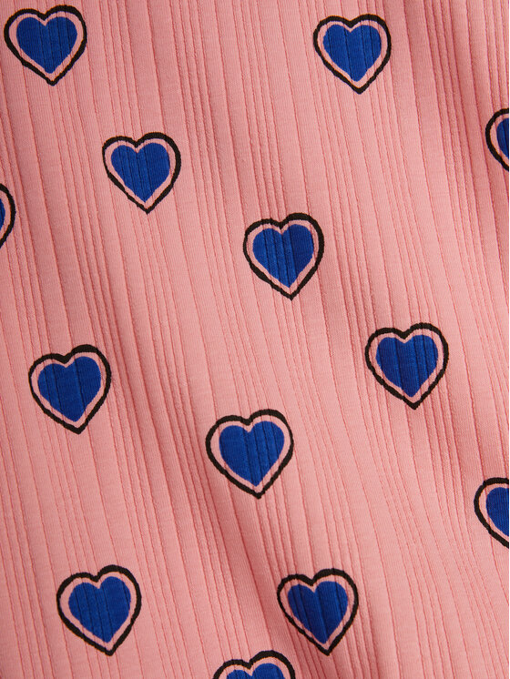 MINI RODINI MINI RODINI Тишърт 2522013128 Розов Regular Fit