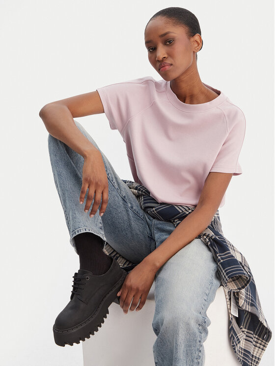 G-Star Raw G-Star Raw Marškinėliai D24512-D976 Rožinė Regular Fit