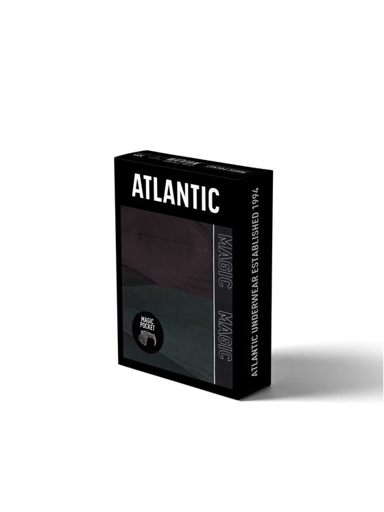 Atlantic Atlantic Slipy tanga push-up Brązowy