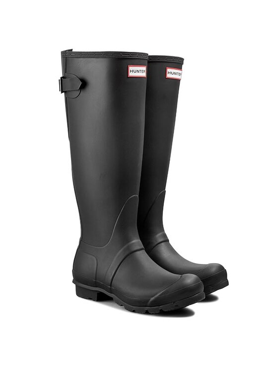 Hunter Bottes de pluie Orginal Back Adjust WFT1001RMA Noir Modivo