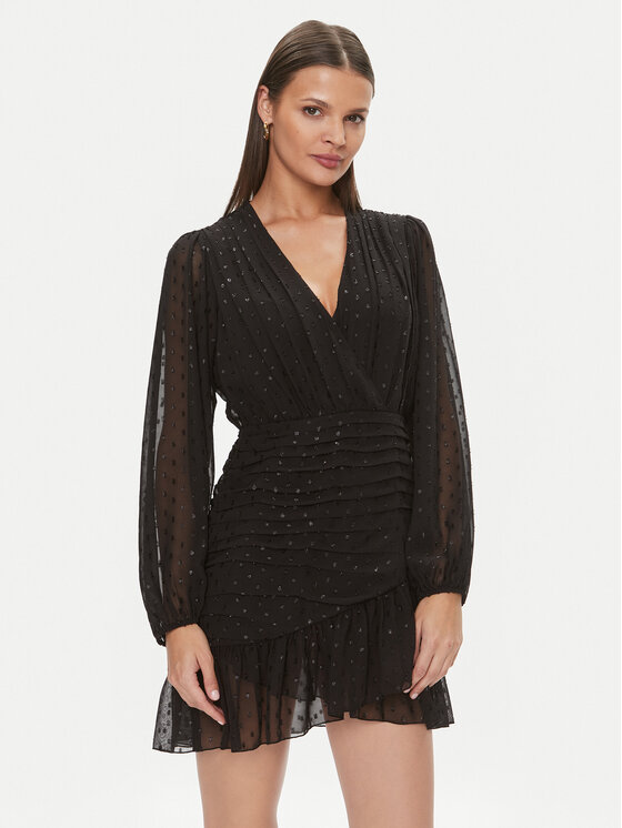 MAX&Co. Koktejlové šaty Rinviato 72242123 Čierna Regular Fit