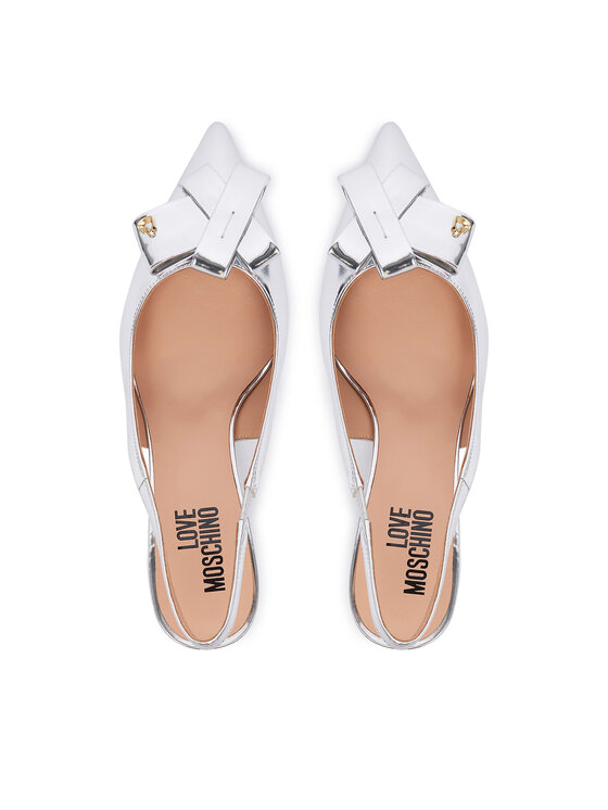 LOVE MOSCHINO LOVE MOSCHINO Pumps JA10366G0OJE090B Silberfarben