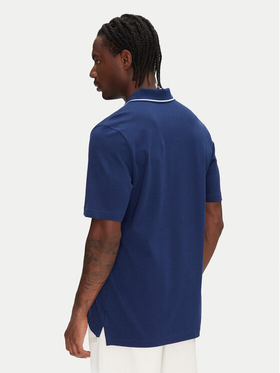 adidas adidas Tricou polo Essentials Small Logo JE9021 Bleumarin Regular Fit