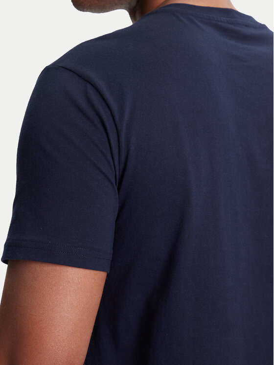 United Colors Of Benetton United Colors Of Benetton Póló 3I1XU1096 Sötétkék Regular Fit