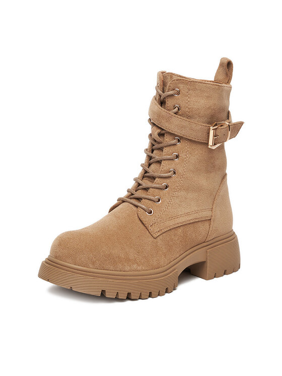 DeeZee DeeZee Schnürschuhe 5699 Beige