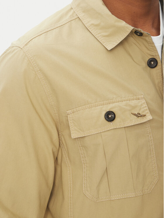 Aeronautica Militare Aeronautica Militare Geacă 251AC032CT3505 Bej Regular Fit