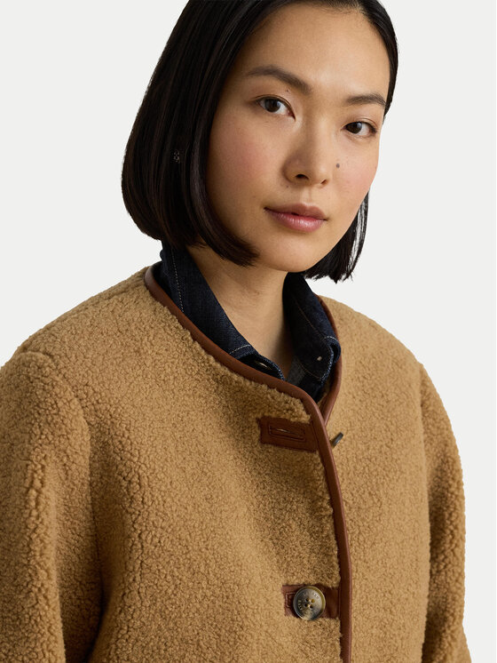 LAUREN RALPH LAUREN LAUREN RALPH LAUREN Bunda pro přechodné období 297P23442004 Tmavě béžová Regular Fit
