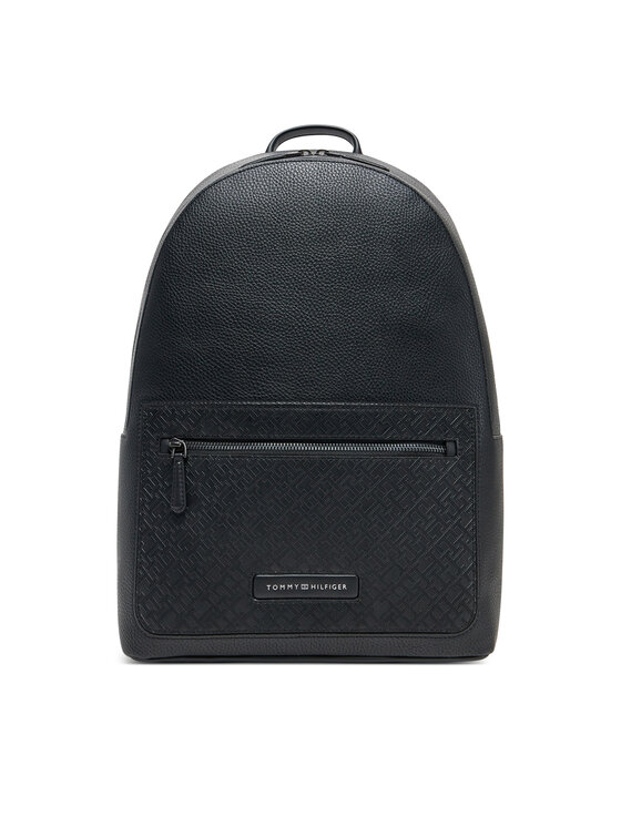 Tommy Hilfiger Ruksak Th Monogram Backpack AM0AM13208 Čierna