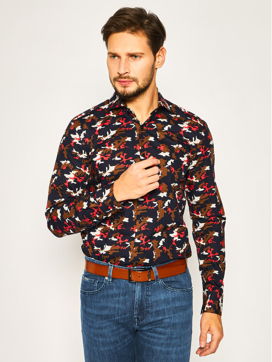 Camicia Jason 50428212 Multicolore Slim Fit