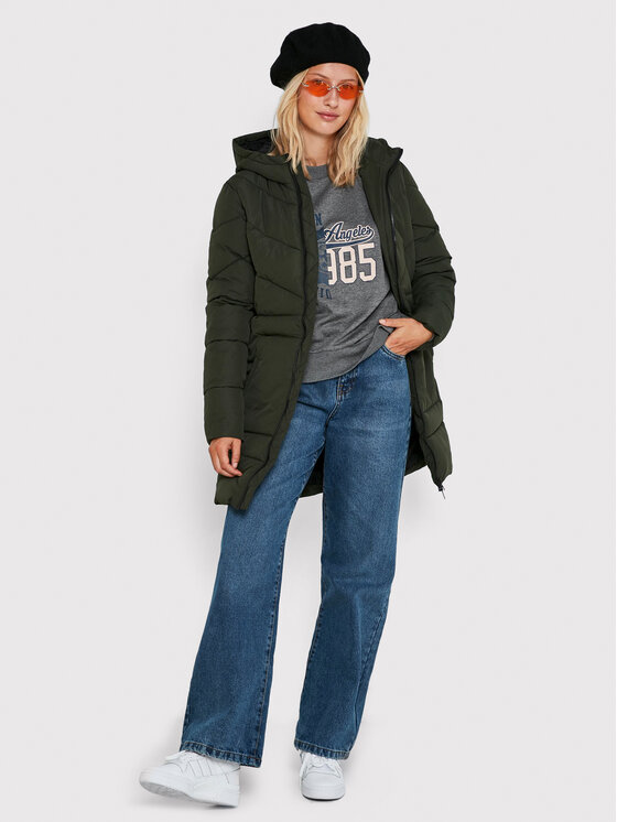 Noisy May Noisy May Übergangsjacke Dalcon 27017057 Grün Regular Fit