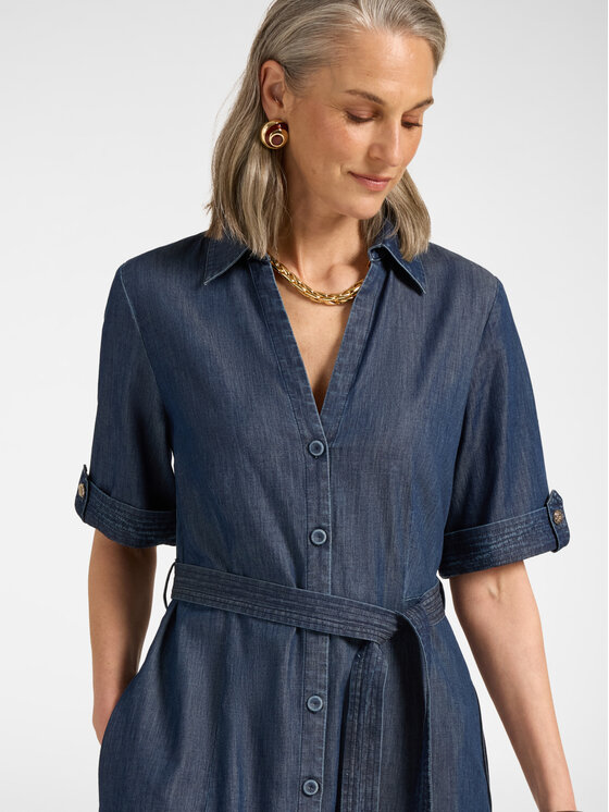 Elena Mirò Elena Mirò Abito da cocktail 7069P000397N034 Blu A-Line Fit