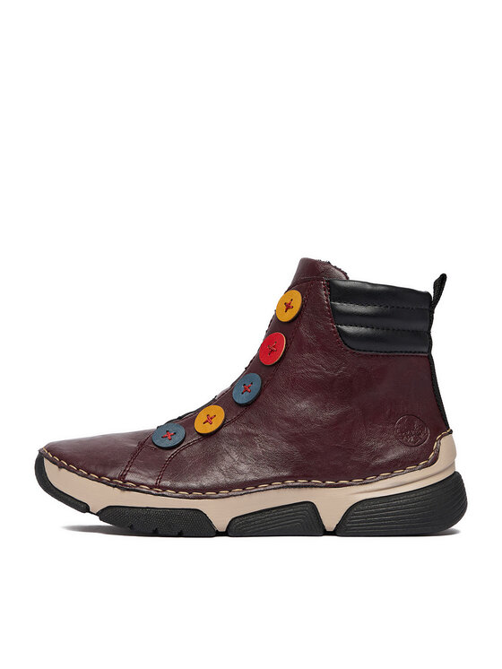Rieker Rieker Stiefeletten CEO-45977-30 Dunkelrot
