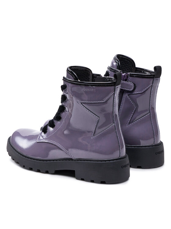 Geox Geox Kozaki Jr Casey J9420G 000HH C8016 M Fioletowy