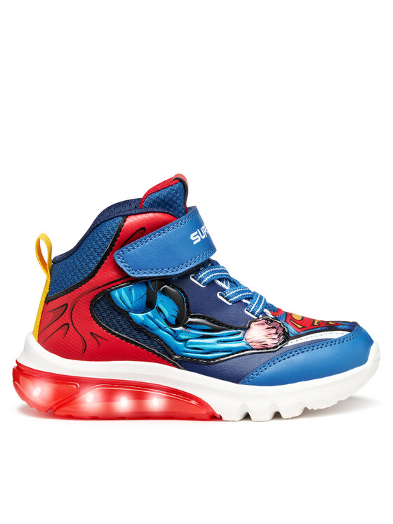Geox Geox Sneakers J Ciberdron J56LBF 0BC14 C0200 M Albastru