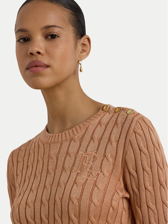LAUREN RALPH LAUREN LAUREN RALPH LAUREN Džemper Montiva 200P14039005 Svijetlo roza Regular Fit