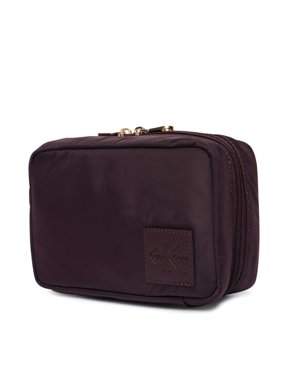 Calvin Klein Calvin Klein Kosmeetikakott Nylon Mix Cosmetic Pouch LV04F1310G Bordoopunane