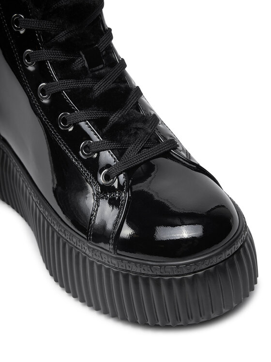 KARL LAGERFELD KARL LAGERFELD Ghete KL42334botki Negru