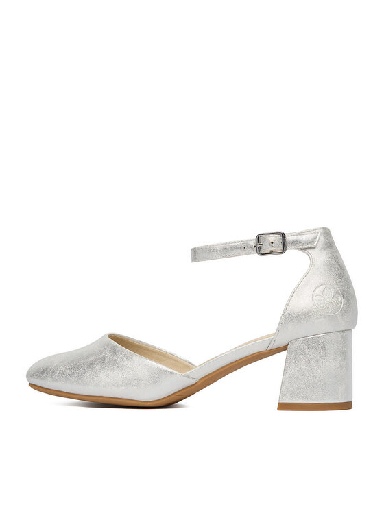 Rieker Rieker Pumps 44762-90 Silberfarben