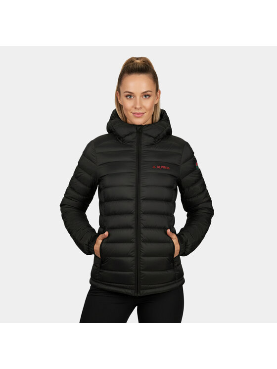 Alpinus Alpinus Kurtka przejściowa Tunari Czarny Regular Fit