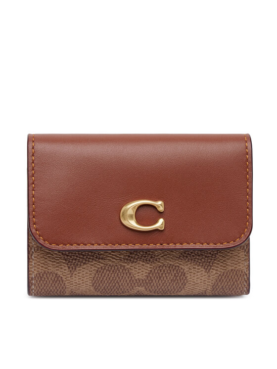 Coach Coach Piniginė CAN48 Ruda