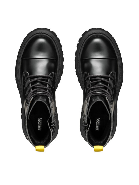 Geox Geox Μπότες J Maquinnens Girl J46M6B 000CN C9999 S Μαύρο