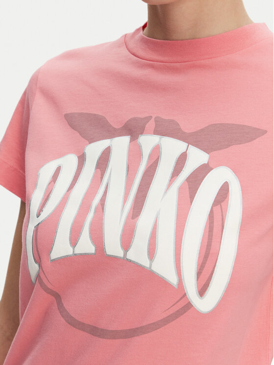 PINKO PINKO Футболка 101752 A2CT N55 Рожевий Regular Fit