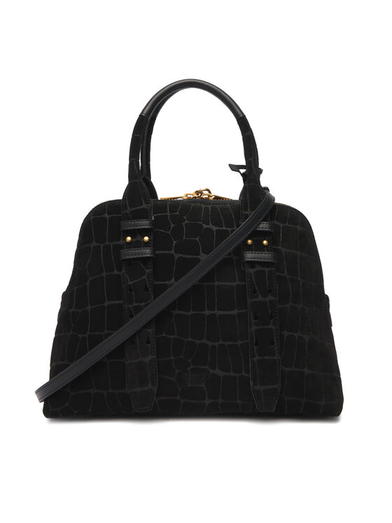 PINKO PINKO Дамска чанта Bowling Bag Medium AI 25-26 PLTT 105906 A2YW Черен