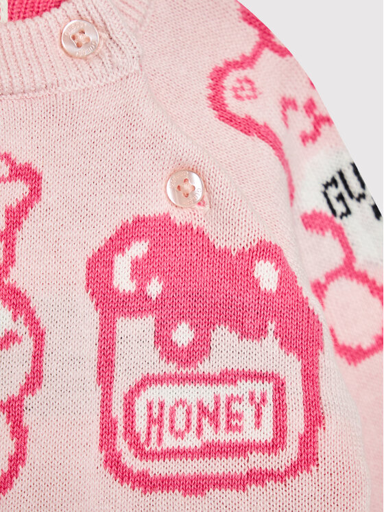 Guess Guess Sweater H1YT01 Z2S40 Rózsaszín Regular Fit