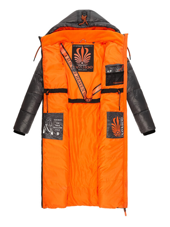 Navahoo Navahoo Kurtka zimowa Schmuseengel Czarny Regular Fit