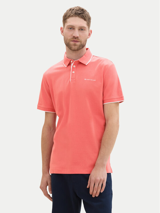 Tom Tailor Polo 1041872 Crvena Regular Fit