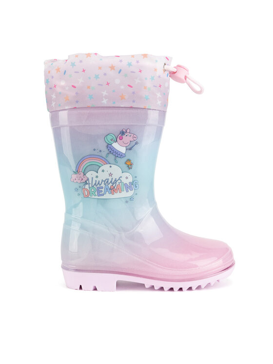 Peppa Pig Wellington NJ-SS25-206PP Rosa, taglia : 24