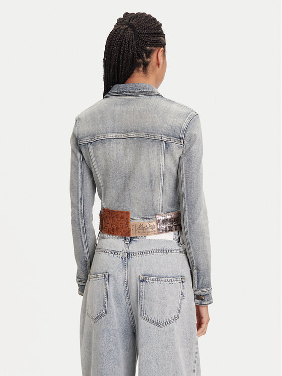 Miss Sixty Miss Sixty Geacă de blugi 6S1WJ50100 Albastru Slim Fit