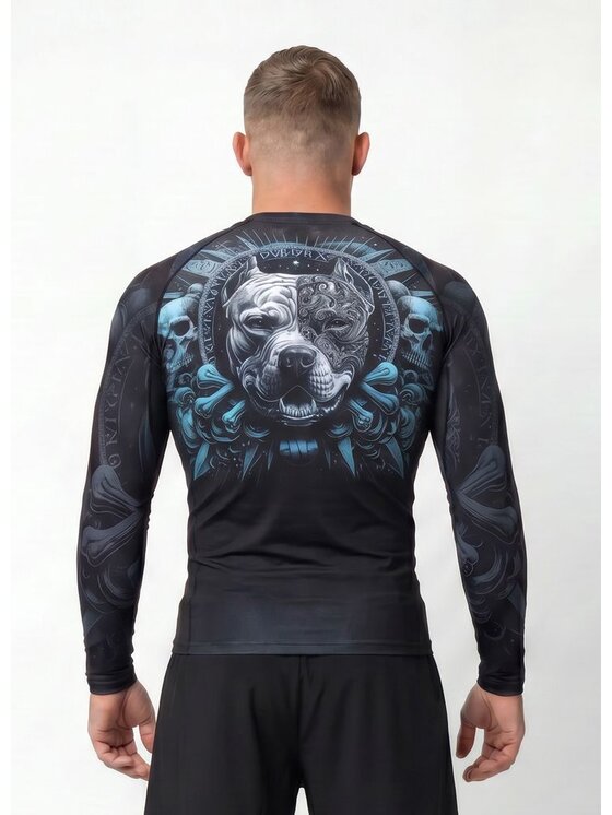 PITBULL PITBULL Koszulka techniczna PITBULL WORLD Czarny Regular Fit