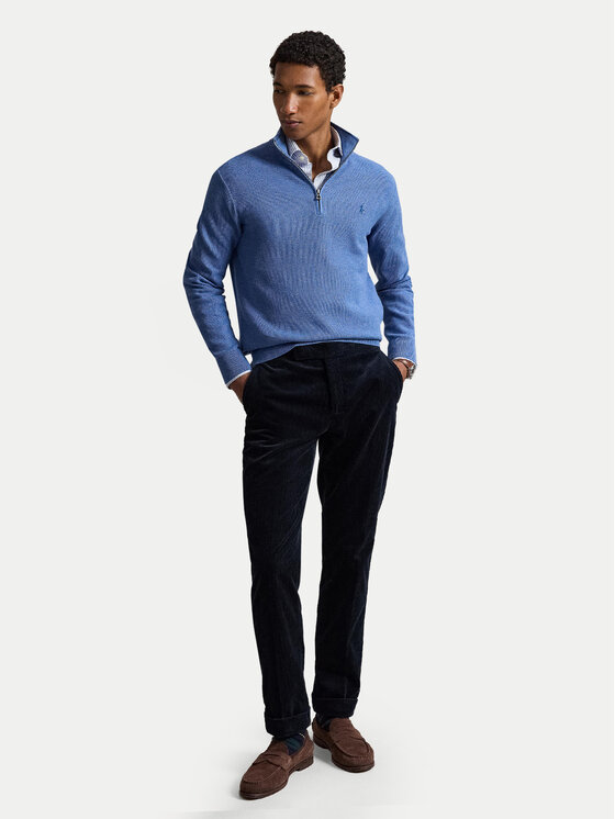 Polo Ralph Lauren Polo Ralph Lauren Пуловер 710B18060012 Син Regular Fit